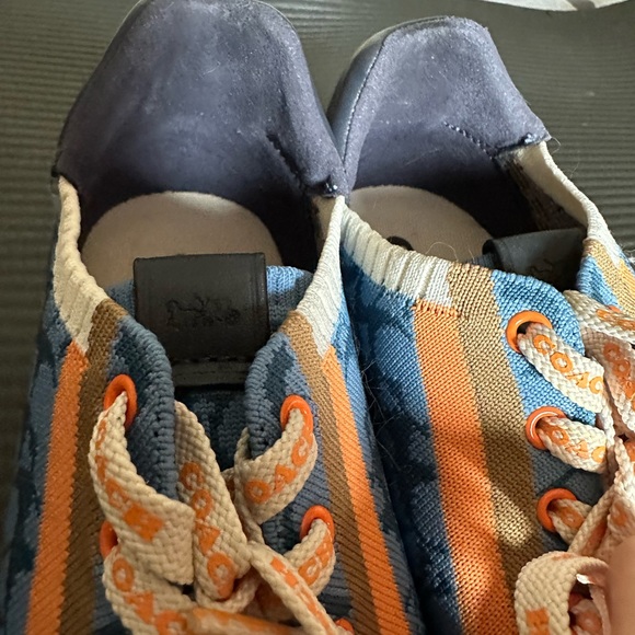 Coach lowline coated canvas sneakers US 9.5 - Picture 2 of 6